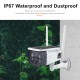 1080P Battery-Powered Wireless Outdoor Security Camera with Solar Charging, Night Vision and Remote Control