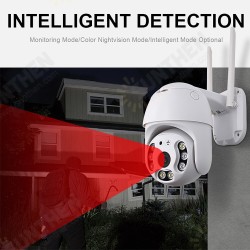 1080P HD 3MP PTZ Security Camera Two-way Talk Mobile Surveillance Cam IR Night Vision Record Playback IP66 Waterproof 1080P HD 3MP PTZ Security Camera Two-way Talk Mobile Surveillance Cam IR Night Vision Record Playback IP66 Waterproof