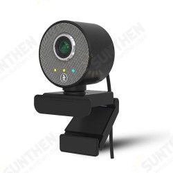1080P Webcam 360° Panaromic Live Streaming USB Computer Camera with Stereo Microphone Desktop Laptop USB Webcam 1080P Webcam 360° Panaromic Live Streaming USB Computer Camera with Stereo Microphone Desktop Laptop USB Webcam