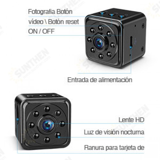 128GB L23 1080P 2MP Lens Camera 2-Hour Recorrding 30 FPS 140°Wide Angle