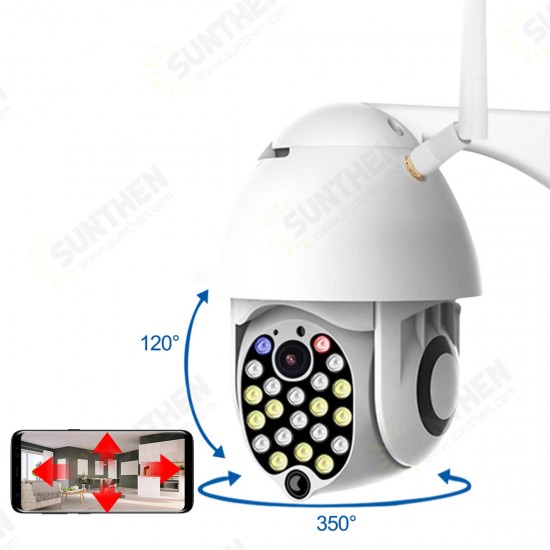 21 Globe Machine IP Camera Metal Double Shell 1080P 2MP Maximum Support TF Card 128G Night Vision Camera