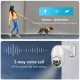 2MP WiFi PTZ IP Camera Outdoor Wireless Surveillance Cam Night Vision Remote Phone APP Control Motion Detection Alarm Two-way Intercom IPX66 Waterproof