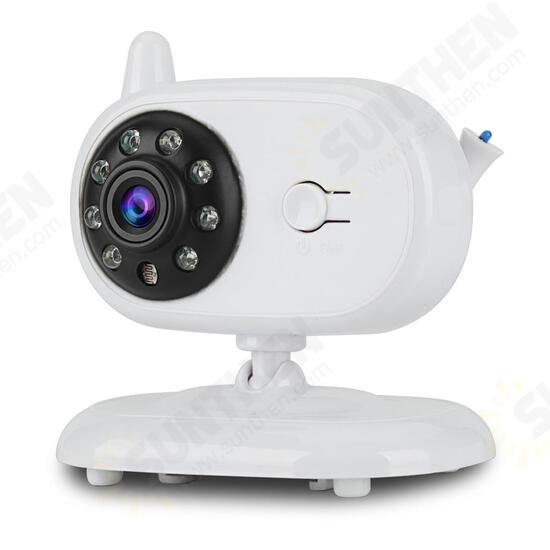 3.5 inch Baby Monitor 2.4GHz Video LCD Digital Camera Night Vision Temperature Monitoring Monitors