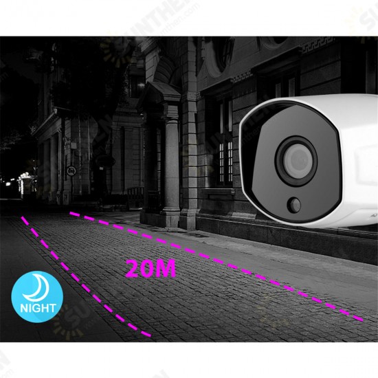 4XZoom WiFi IP Camera 1080P 2MP Wireless Security Camera Waterproof IR Night Vision Camera