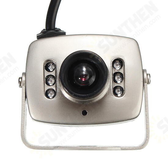 6 LED Mini Wired Infrared CMOS CCTV Camera Security Color Night Vision