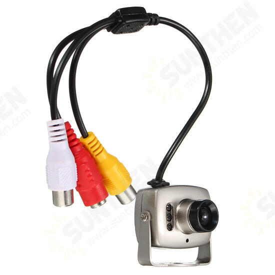 6 LED Mini Wired Infrared CMOS CCTV Camera Security Color Night Vision