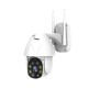 8LED WIFI IP Camera 1080P IP66 Waterproof Night Vision Pan Tilt Security IR Cam Two-way Radio Camera