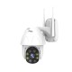 8LED WIFI IP Camera 1080P IP66 Waterproof Night Vision Pan Tilt Security IR Cam Two-way Radio Camera