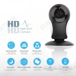 960P Home Security Camera HD Indoor/Outdoor 2.4G WiFi Wireless Security Surveillance IP Camera System with Night Vision-Two Way Audio-Motion Detection 960P Home Security Camera HD Indoor/Outdoor 2.4G WiFi Wireless Security Surveillance IP Camera System with Night Vision-Two Way Audio-Motion Detection