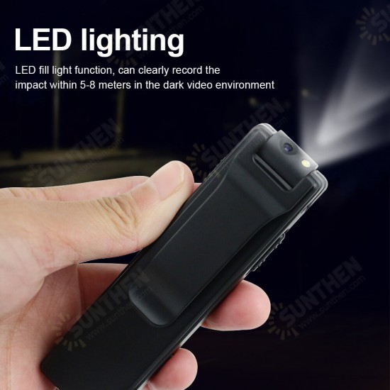 A3 Mini Digital Camera HD Flashlight Micro Cam Magnetic Body Camera Motion Detections Snapshots Loop Recording Camcorder