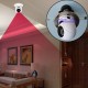 E27 2MP Mini PTZ Full HD Wifi IP Camera with E27 Bulb Socket Night Vision Cloud Storage Speed Dome Security Serveillence for Smart Home Monitoring