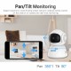 PT201 1080P 2.4G 5G WIFI IP Camera PT Auto Tracking Cloud Storage Two-Way Voice Smart Night Vision Camera