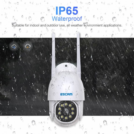 PT202 1080P WiFi IP Camera Infrared Night Vision Waterproof With Motions Detection And Automatic Tracking Of Human Figures