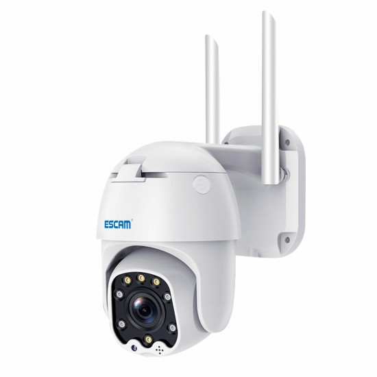 QF288 3MP Pan/Tilt 8X Zoom AI Humanoid detection Cloud Storage Waterproof WiFi IP Camera with Two Way Audio