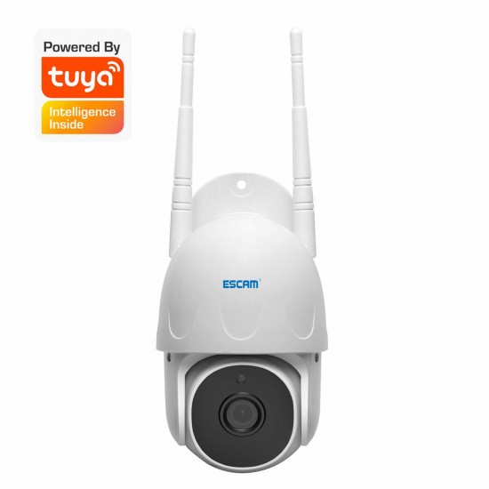TY100 Tuya H.265 WiFi IP Camera 1080P Pan/Tilt Outdoor Two Way Audio Voice Alarm Wifi Camera Waterproof Night Vision Surveillance