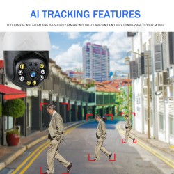 EXQ05-2MP 1080P IP Camera WiFi Wireless Auto Tracking Baby Monitor 2MP Night Vision PTZ Waterproof Speed Dome Surveillance PTZ Camera EXQ05-2MP 1080P IP Camera WiFi Wireless Auto Tracking Baby Monitor 2MP Night Vision PTZ Waterproof Speed Dome Surveillance PTZ Camera
