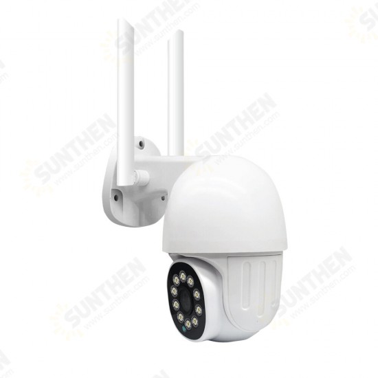 10 LED light HD 1080P WIFI IP Camera Two Way Audio Wireless Camera H.264 PTZ Auto Tracking Night Vision Camera