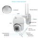 4X Zoom 32LED 1080P HD Wifi IP Security Camera Outdoor Light & Sound Alarm Night Vision Waterproof