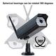 Solar Flashing LED Light F ake Cameras Surveillance Cameras Dummy Video CCTV Solar Simulation Camera with Infrared Sense