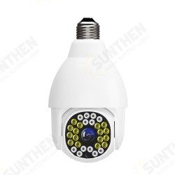 V380 WIFI E27 1080P Bulb Dome Camera PTZ Dual Light 12 infrared +16 White Light Night Vision with Base Remote Control V380 WIFI E27 1080P Bulb Dome Camera PTZ Dual Light 12 infrared +16 White Light Night Vision with Base Remote Control