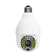 V380 WIFI E27 1080P Bulb Dome Camera PTZ Dual Light 12 infrared +16 White Light Night Vision with Base Remote Control