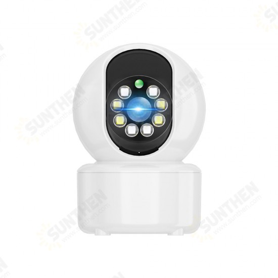 1080P 8 LED Indoor PTZ WIFI IP Camera Two Way Audio Wifi Camera Cloud Storage Waterproof Night Vision CCTV Video Dual Light Source Baby Monitor