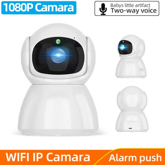 1080P PTZ Smart IP Camera 360 Angle Night Vision Camcorder Video Webcam Home Security Baby Monitor