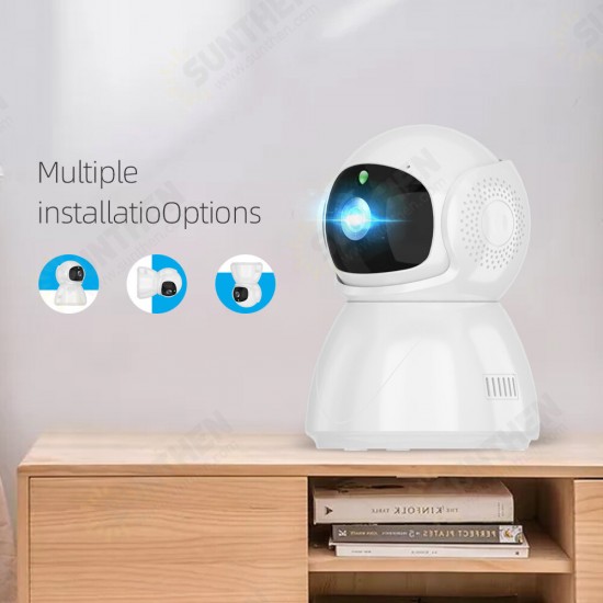 1080P PTZ Smart IP Camera 360 Angle Night Vision Camcorder Video Webcam Home Security Baby Monitor