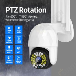 28LED 5X Zoom HD 3MP IP Security Camera Outdoor PTZ Night Vision Wifi IP66 Waterproof Two Way Audio Motion Detecting Camera CCTV Surveillance 28LED 5X Zoom HD 3MP IP Security Camera Outdoor PTZ Night Vision Wifi IP66 Waterproof Two Way Audio Motion Detecting Camera CCTV Surveillance