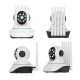 1080P PTZ WIFI IP Camera 360° Viewing Angle Two-Way Audio Night Vision Cloud Storage Motion Detections Waterproof Dual Light Source Monitor