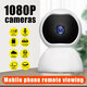 Surveillance Camera 1080P IP Smart Camera WiFi 360 Angle Night Vision Camcorder Video Webcam Baby Home Security Monitor