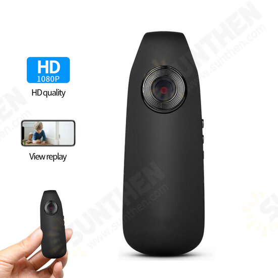 HD 1080P Mini 130 Degree Camcorder Dash Cam Police Body Motorcycle Bike Motion Camera US PLUG Support Motion Detection