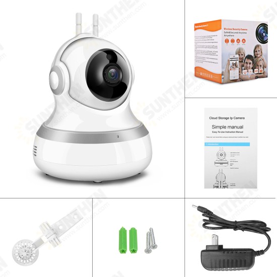 HD 1080P Wireless WiFi IP P2P Motion Detection IR Night Vision Home Baby Security Surveillance Network CCTV Camera