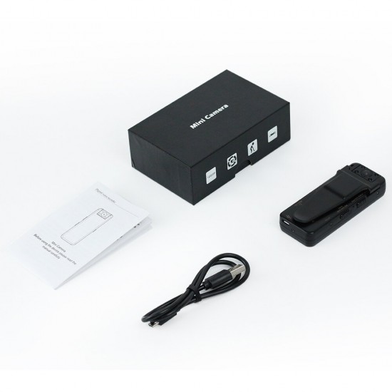 HD 1080P Z7 Mini Compact DV Camera Wearable Digital Body DVR Cam Motion Alarm Loop Recording Video Security Camcorder