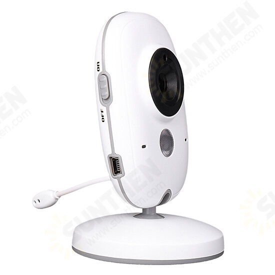 VB603 Wireless Video Baby Monitor 3.2 inch Baby Nanny Security Camera Night Vision Temperature Sleeping Monitor - EU Plug