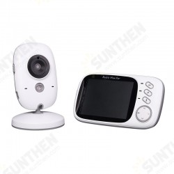 VB603 Wireless Video Baby Monitor 3.2 inch Baby Nanny Security Camera Night Vision Temperature Sleeping Monitor - EU Plug VB603 Wireless Video Baby Monitor 3.2 inch Baby Nanny Security Camera Night Vision Temperature Sleeping Monitor - EU Plug