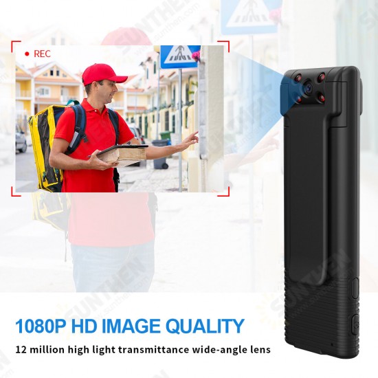 Mini HD 1080P DV Camera Portable Digital Micro Video Recorder Night Vision Magnet Body Camcorder Maximum Suport 128GB TF Card