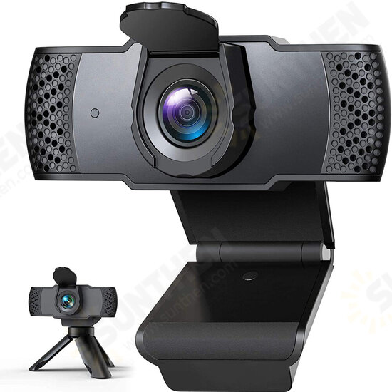 HD 1080P Computer USB Camera Auto focus Manual Focus Beauty Camera for Live Online Class Video Conference