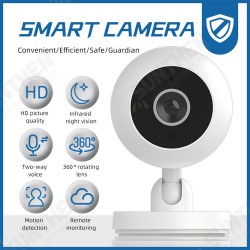 Surveillance Wifi IP Camera Remote Intercom 1080P Webcam Built-in Microphone Infrared Night Vision Wifi Surveillance Camera Surveillance Wifi IP Camera Remote Intercom 1080P Webcam Built-in Microphone Infrared Night Vision Wifi Surveillance Camera