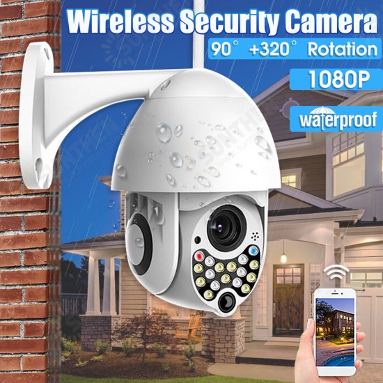 WiFi Ball Machine Wireless Surveillance Camera HD Pylon Head Home Security Outdoor Waterproof Network Ball Machine