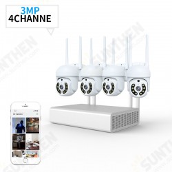 4CH 3MP Security Camera System Surveillance H.265+ P2P 5X Zoom WIFI IP Camera NVR Kit Home IP CCTV Camera Set Eseecloud 4CH 3MP Security Camera System Surveillance H.265+ P2P 5X Zoom WIFI IP Camera NVR Kit Home IP CCTV Camera Set Eseecloud