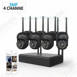 4CH 3MP Security Camera System Surveillance H.265+ P2P 5X Zoom WIFI IP Camera NVR Kit Home IP CCTV Camera Set Eseecloud 4CH 3MP Security Camera System Surveillance H.265+ P2P 5X Zoom WIFI IP Camera NVR Kit Home IP CCTV Camera Set Eseecloud