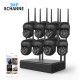 8CH 3MP Security Camera System Surveillance H.265+ P2P 5X Zoom WIFI IP Camera NVR Kit Home IP CCTV Camera Set Eseecloud