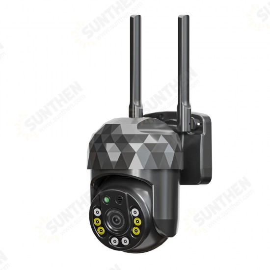 V380 pro HD 1080P Mini WIFI IP Camera Waterproof Infrared Full Color Night Vision Security Camera with 8 Lights