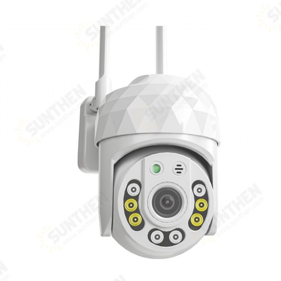 V380 pro HD 1080P Mini WIFI IP Camera Waterproof Infrared Full Color Night Vision Security Camera with 8 Lights