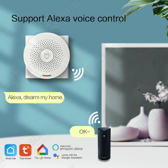 YYS150 Wifi Alarm System Wireless Security Burglar With Motion Sensors Door Sensor Tuya App Control YYS150 Wifi Alarm System Wireless Security Burglar With Motion Sensors Door Sensor Tuya App Control