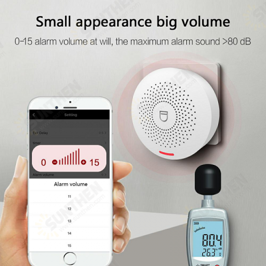 YYS150 Wifi Alarm System Wireless Security Burglar With Motion Sensors Door Sensor Tuya App Control YYS150 Wifi Alarm System Wireless Security Burglar With Motion Sensors Door Sensor Tuya App Control