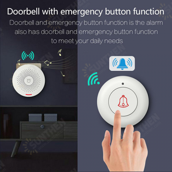 YYS150 Wifi Alarm System Wireless Security Burglar With Motion Sensors Door Sensor Tuya App Control YYS150 Wifi Alarm System Wireless Security Burglar With Motion Sensors Door Sensor Tuya App Control