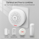 YYS150 Wifi Alarm System Wireless Security Burglar With Motion Sensors Door Sensor Tuya App Control