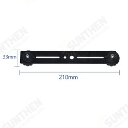 New Double-head Bracket Fill Light Short Crossbar Dual-machine Light Stand Aluminum Alloy Bracket Live Support New Double-head Bracket Fill Light Short Crossbar Dual-machine Light Stand Aluminum Alloy Bracket Live Support